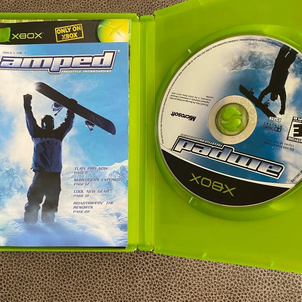 Amped: Freestyle Snowboarding (Microsoft Xbox, 2001)
